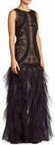 'Vivica' Black Tulle Gown - DESIGNER INSPIRED FASHIONS