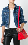 Star Print Short Denim Jacket - DESIGNER INSPIRED FASHIONS