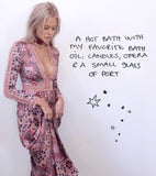 'Juliet' Maxi Dress in Maroon - DESIGNER INSPIRED FASHIONS
