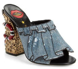 'Owen' Embellished Mules - DESIGNER INSPIRED FASHIONS