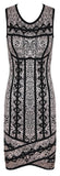 Lace-up Tank Knit Bodycon Dress