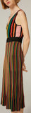 Multi Colored Striped Knit Dress