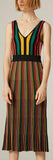 Multi Colored Striped Knit Dress