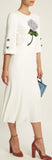 Embellished Flower-Appliqu̩ Cady Dress