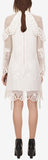 High Neck Crochet Tunic Dress