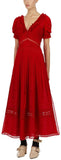 3d Plumetis Midi Dress | DESIGNER INSPIRED FASHIONS