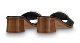 Lock it Heel Mules - Light Brown or Black