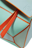 Paula's Ibiza Puzzle Color-Block Textured-Leather Shoulder Bag