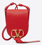 Small Vring Crossbody Bag, Red