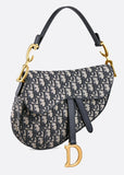 Oblique Saddle Bag - Blue or Red