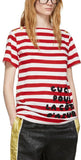 Red Striped Pour La Cote D'Azur T-Shirt