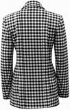 Pearl and Shell Embellished Gingham Jacket