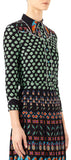 Four Leaf Clover Silk Shirt