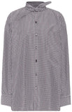 Cotton Elongated Collar Shirt