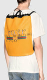 Coco CapitÌÁn Logo Backpack, Yellow
