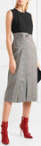 Checked Midi Dress