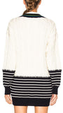 'Cricket Marine' Sweater - DESIGNER INSPIRED FASHIONS