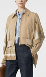 Monogram Print Gabardine Jacket | DESIGNER INSPIRED FASHIONS