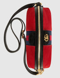 Ophidia Small Shoulder Bag - Red, Chestnut Brown or Black