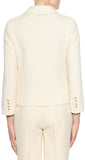 Embellished Tweed Jacket with Web Bows - DESIGNER INSPIRED FASHIONS