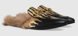 Princetown Slipper with Flames