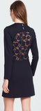 Dress with Embroidered Roses on Back