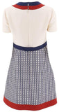 Optical Skirt Dress