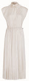 Striped Satin Dress