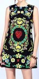 Embellished Mini Dress