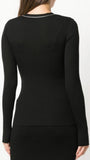 Cut-Out Halter Cardigan