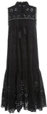 Eyelet Patio Dress - Yellow, Black or White - DESIGNER INSPIRED FASHIONS