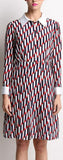 Print Silk Shirt-Dress