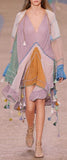 Crepon Tassel Dress - DESIGNER INSPIRED FASHIONS