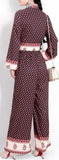 Vintage Printed Shirt & Pant Set