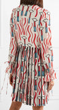 Lace-Trimmed Printed Mini Dress | DESIGNER INSPIRED FASHIONS