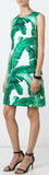 Banana Leaf Brocade Dress - DESIGNER INSPIRED FASHIONS