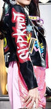 Embellished 'Rock Group' Faux Leather Jacket - DESIGNER INSPIRED FASHIONS