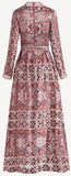 'Juliet' Maxi Dress in Maroon - DESIGNER INSPIRED FASHIONS