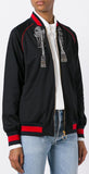 Web Embellished Bomber Jacket