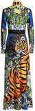 Tiger Print Maxi Dress
