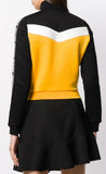 Paneled Track Jacket, Yellow