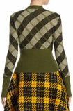 Wool Pullover & Wool Tweed Skirt