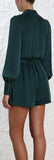 Silk Wrap Playsuit