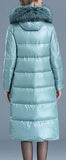 Fur-Hooded Puffer Coat