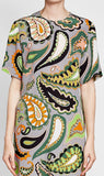 Paisley Print Dress