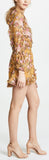 Golden Ruffle Romper