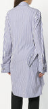 Twisted Striped Shirt