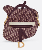 Oblique Saddle Bag - Blue or Red