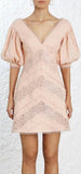 'Painted Heart' Chevron Dress, Pink