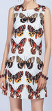 Butterfly Print Mini Dress